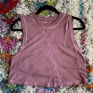 Lululemon sleeveless crop top